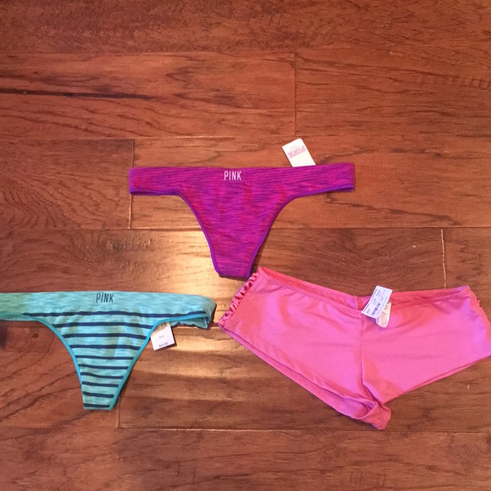 Victoria secret PINK and Fredrick’s panties thong